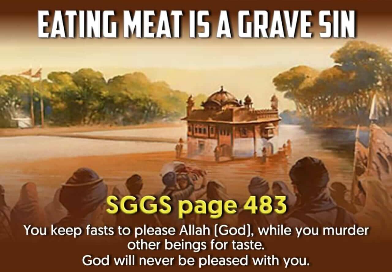 Vegetarianism in Scriptures: God's True Diet According to Bible, Guru Granth Sahib & Kabir Sahib